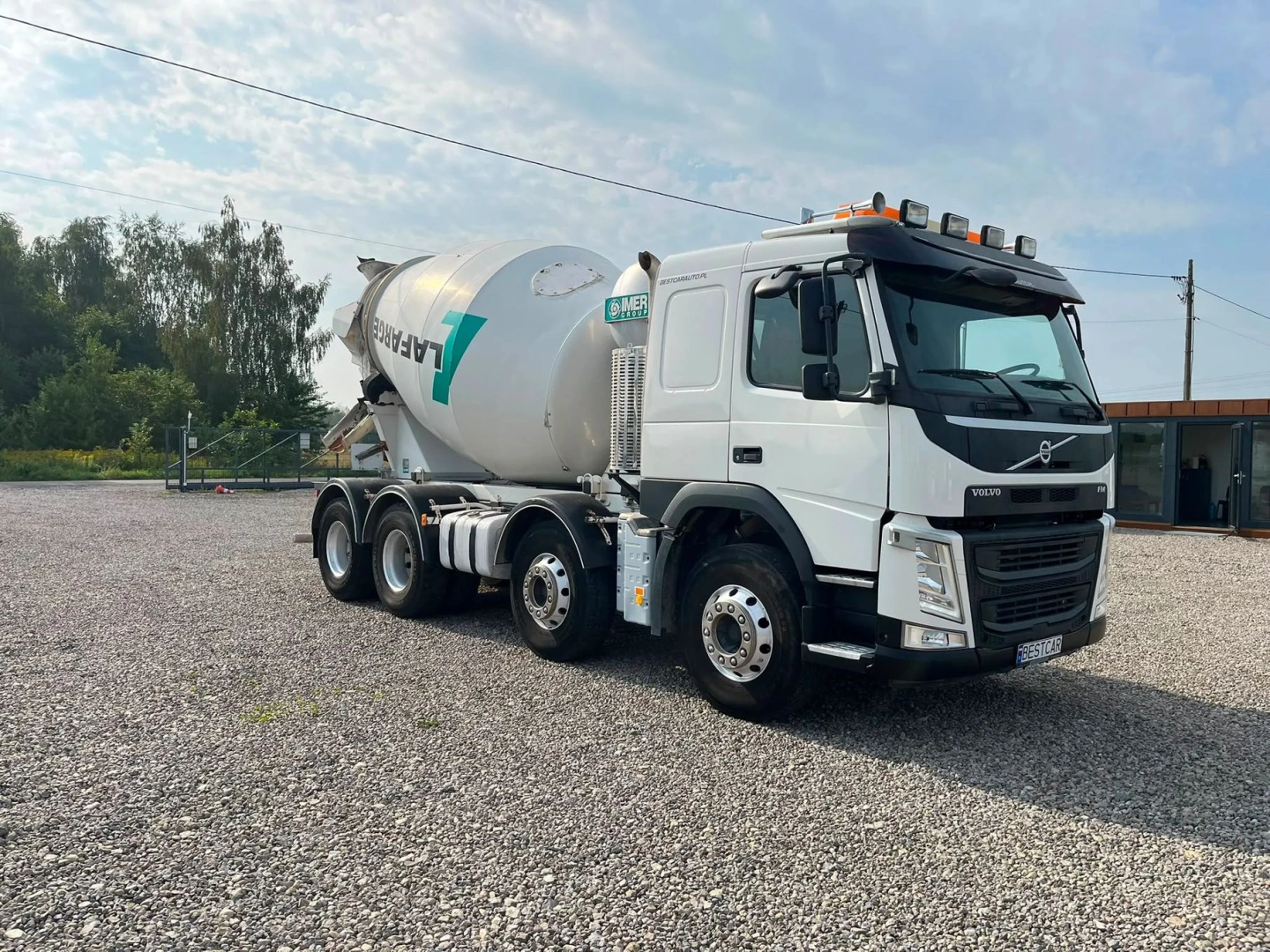 Volvo FM410 Euro 6 / 2015 / IMER 8,5m3 / Import Francja