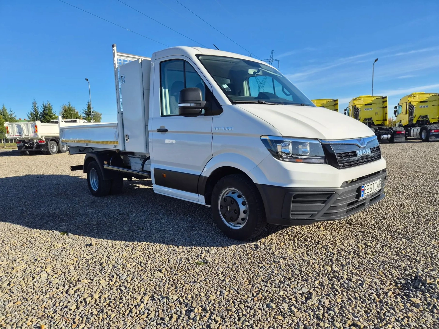 Man TGE 5.180 / 2020r./Euro 6 / wywrotka jak CRAFTER - Import Francja