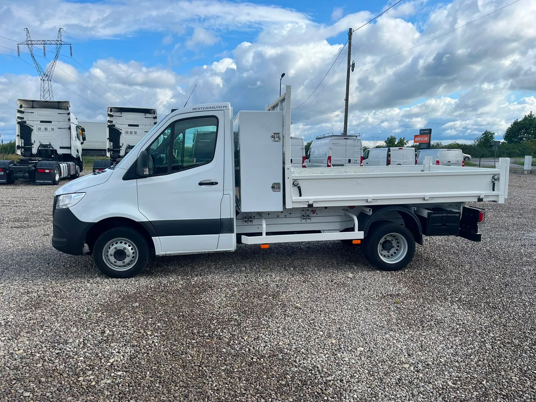 Mercedes-benz SPRINTER 516 CDI Euro 6 / wywrotka - Import Francja