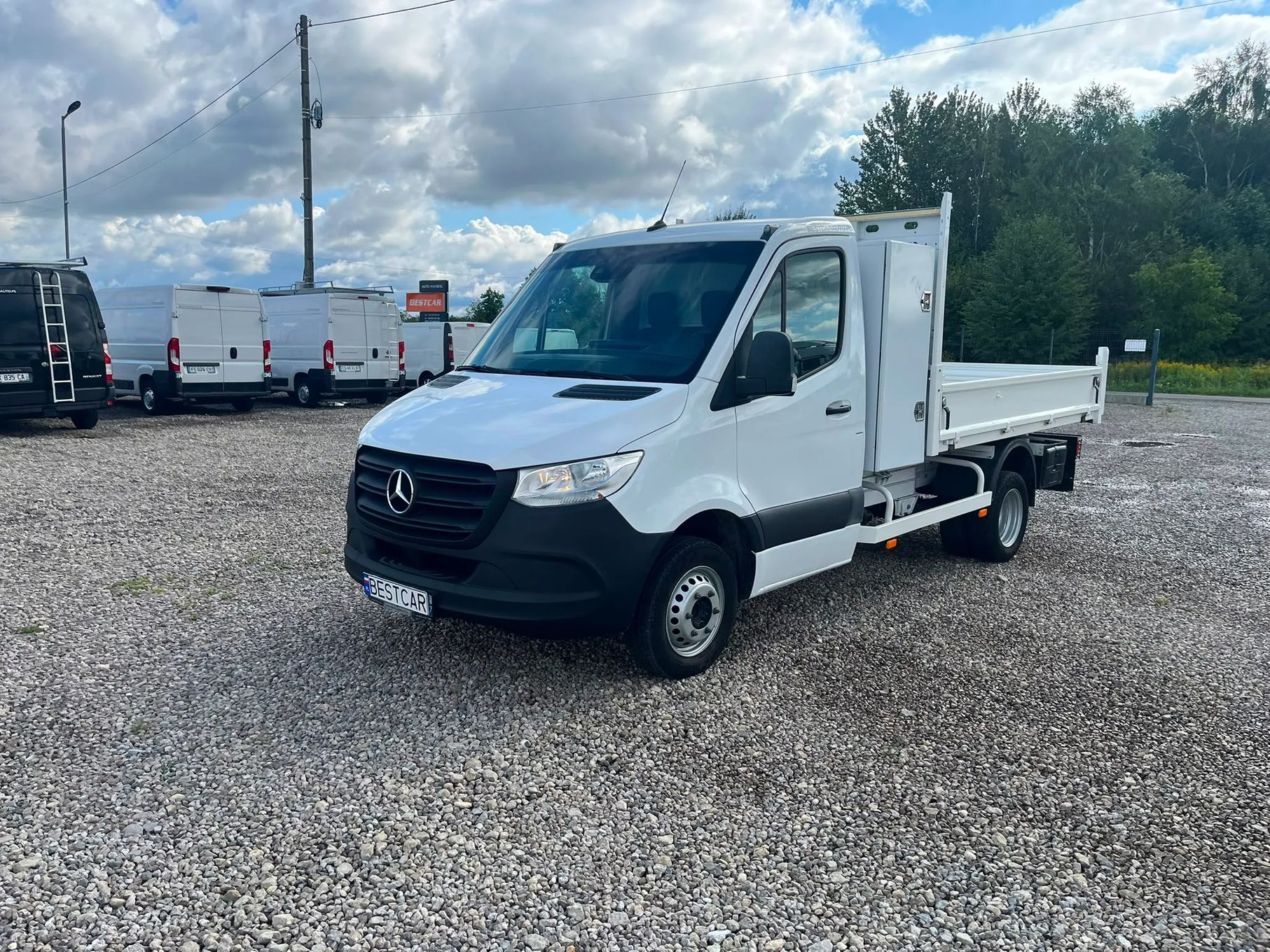 Mercedes-benz SPRINTER 516 CDI Euro 6 / wywrotka - Import Francja