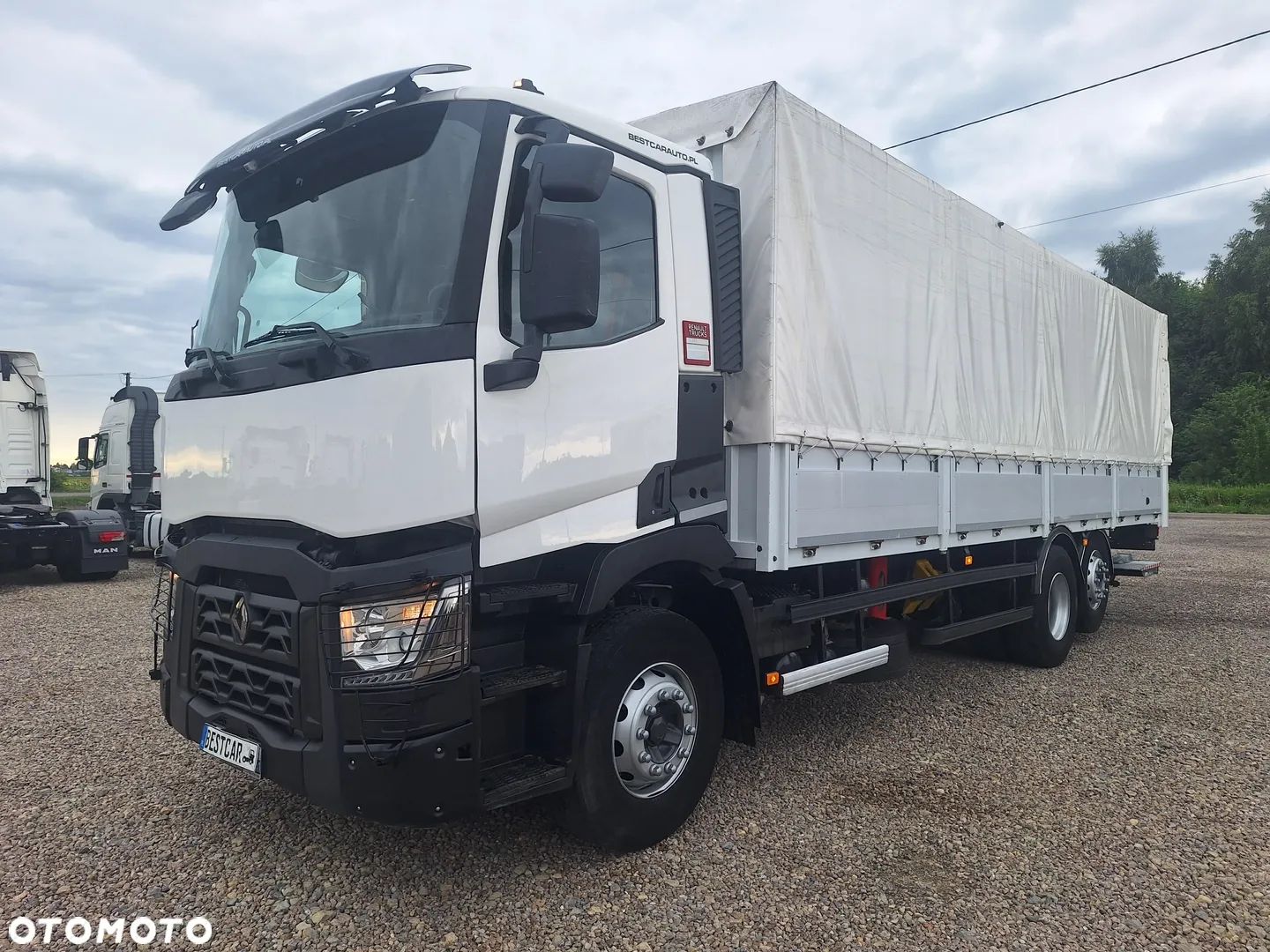 Renault GAMA C380 6X2 E6 WINDA SOLÓWKA Import Francja