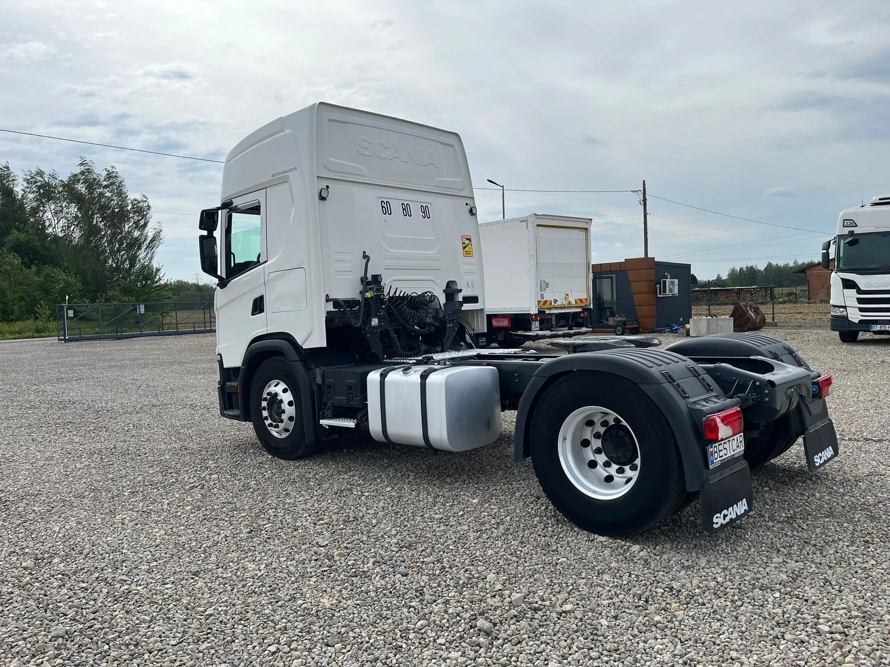 Scania G410 NG /NISKA WAGA / PTO / 4 poduszki TYŁ /Import z FRANCJI