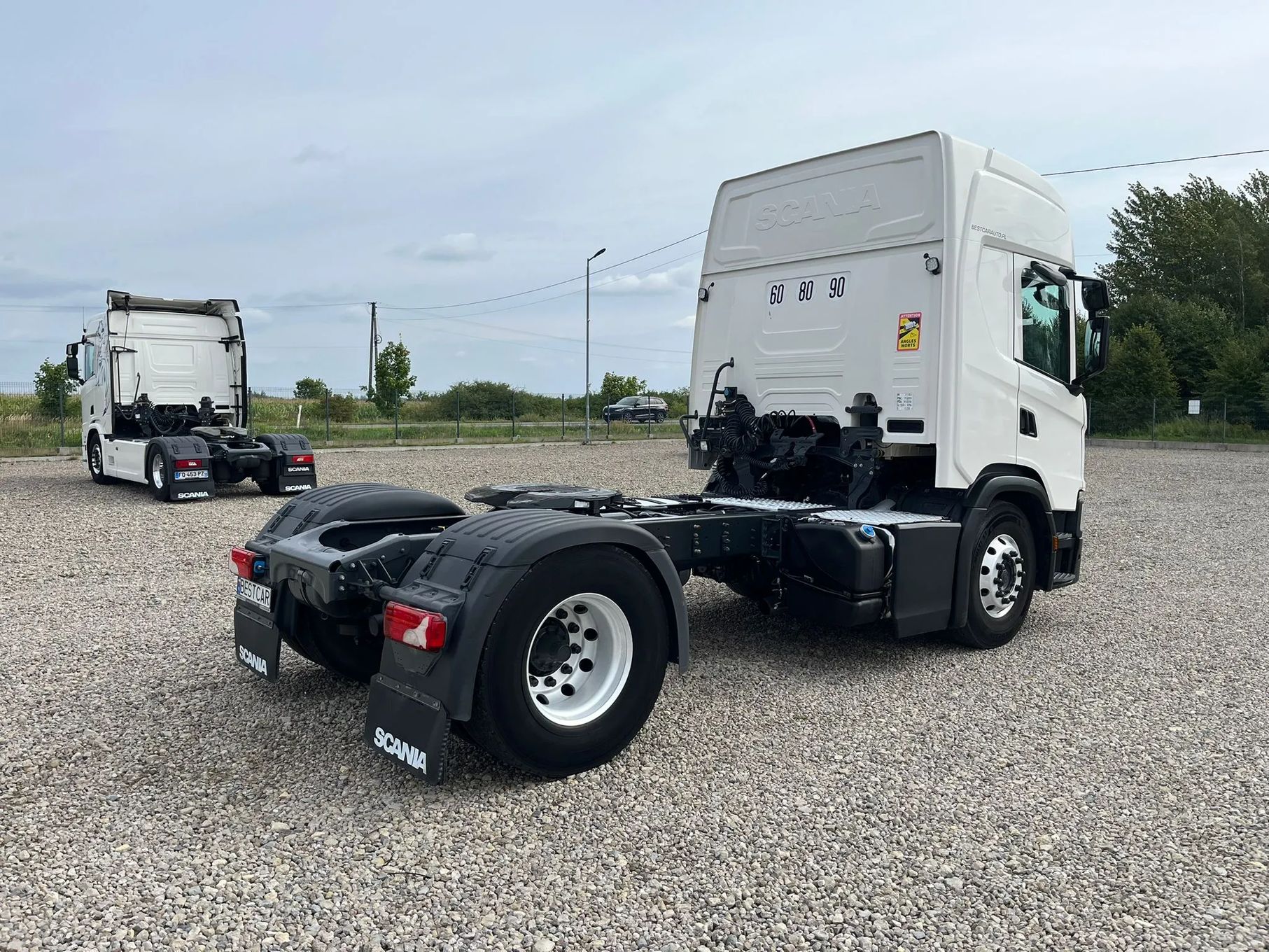 Scania G410 NG /NISKA WAGA / PTO / 4 poduszki TYŁ /Import z FRANCJI