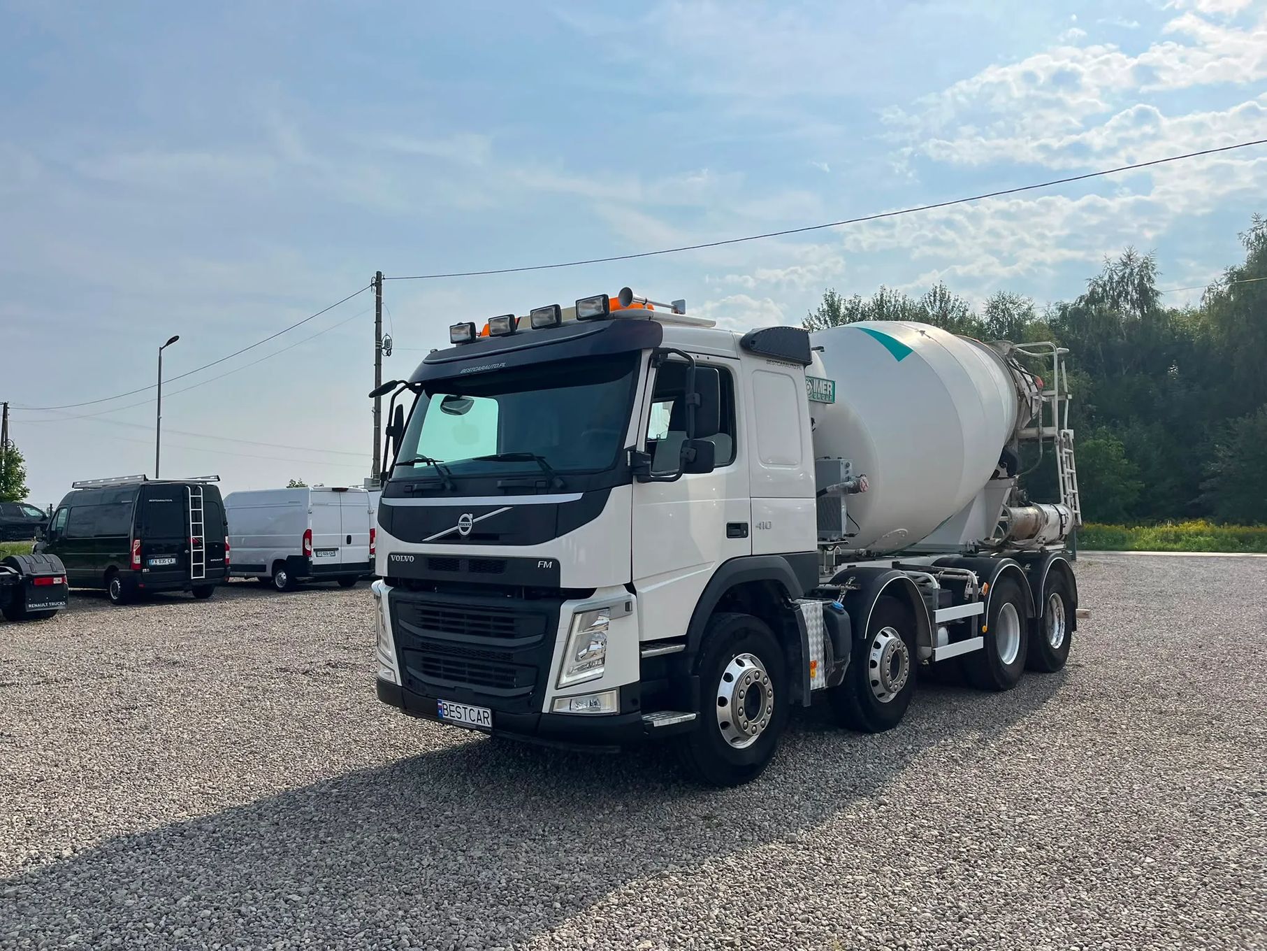 Volvo FM410 Euro 6 / 2015 / IMER 8,5m3 / Import Francja