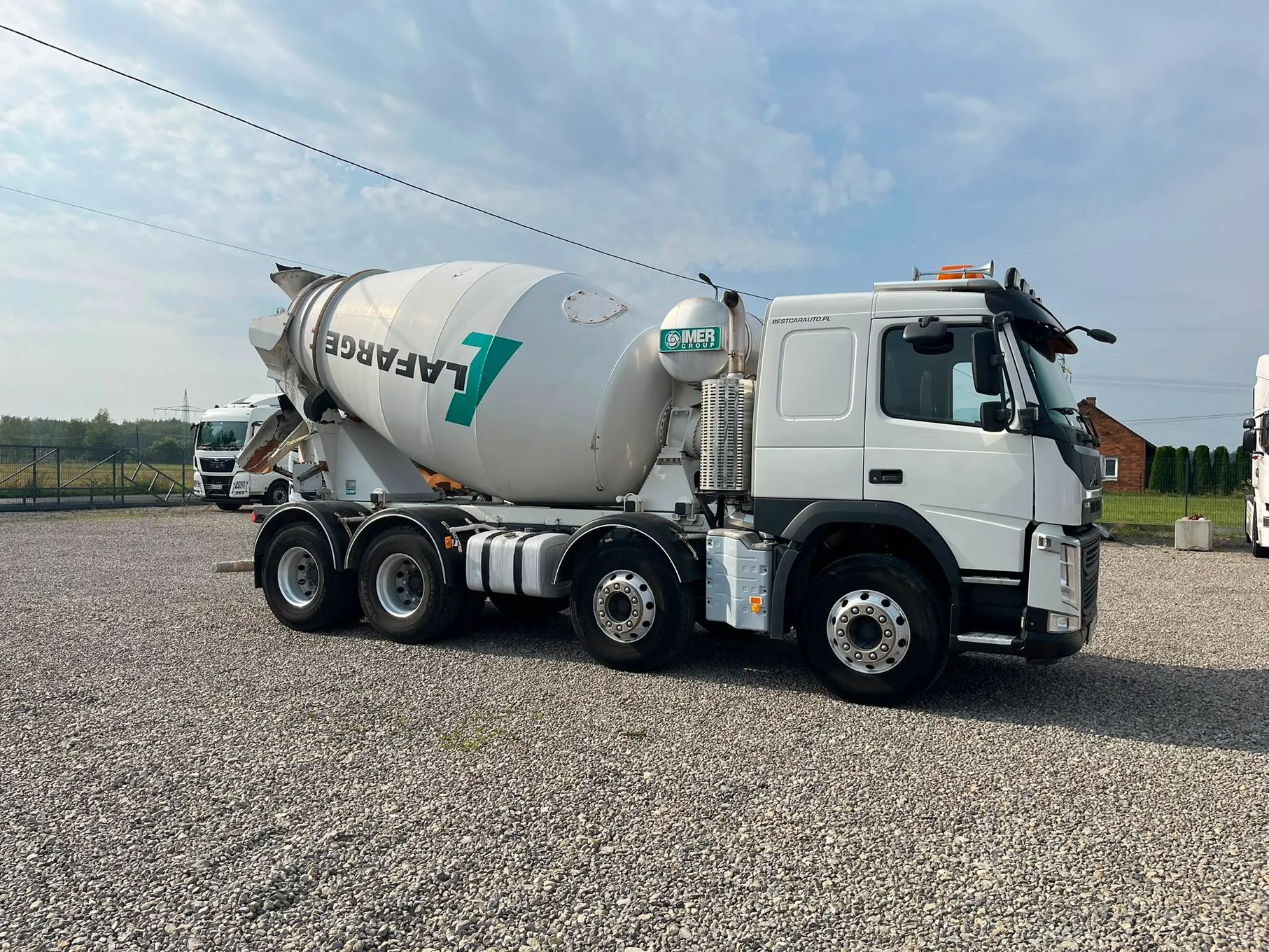 Volvo FM410 Euro 6 / 2015 / IMER 8,5m3 / Import Francja