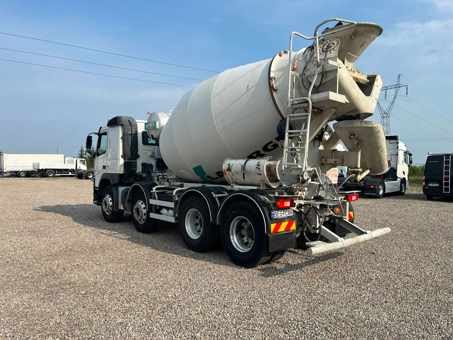 Volvo FM410 Euro 6 / 2015 / IMER 8,5m3 / Import Francja