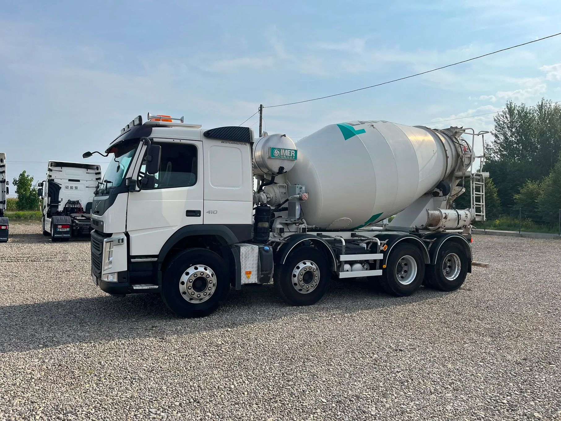 Volvo FM410 Euro 6 / 2015 / IMER 8,5m3 / Import Francja