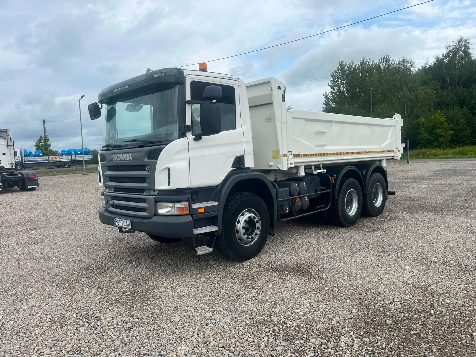Scania P380 6X4 Bordmatic Import Francja