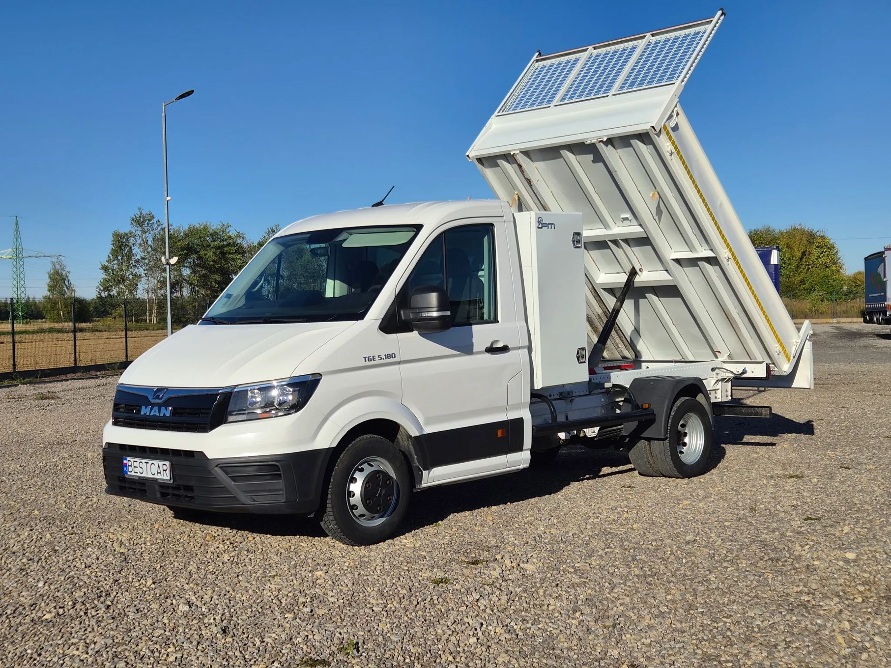 Man TGE 5.180 / 2020r./Euro 6 / wywrotka jak CRAFTER - Import Francja