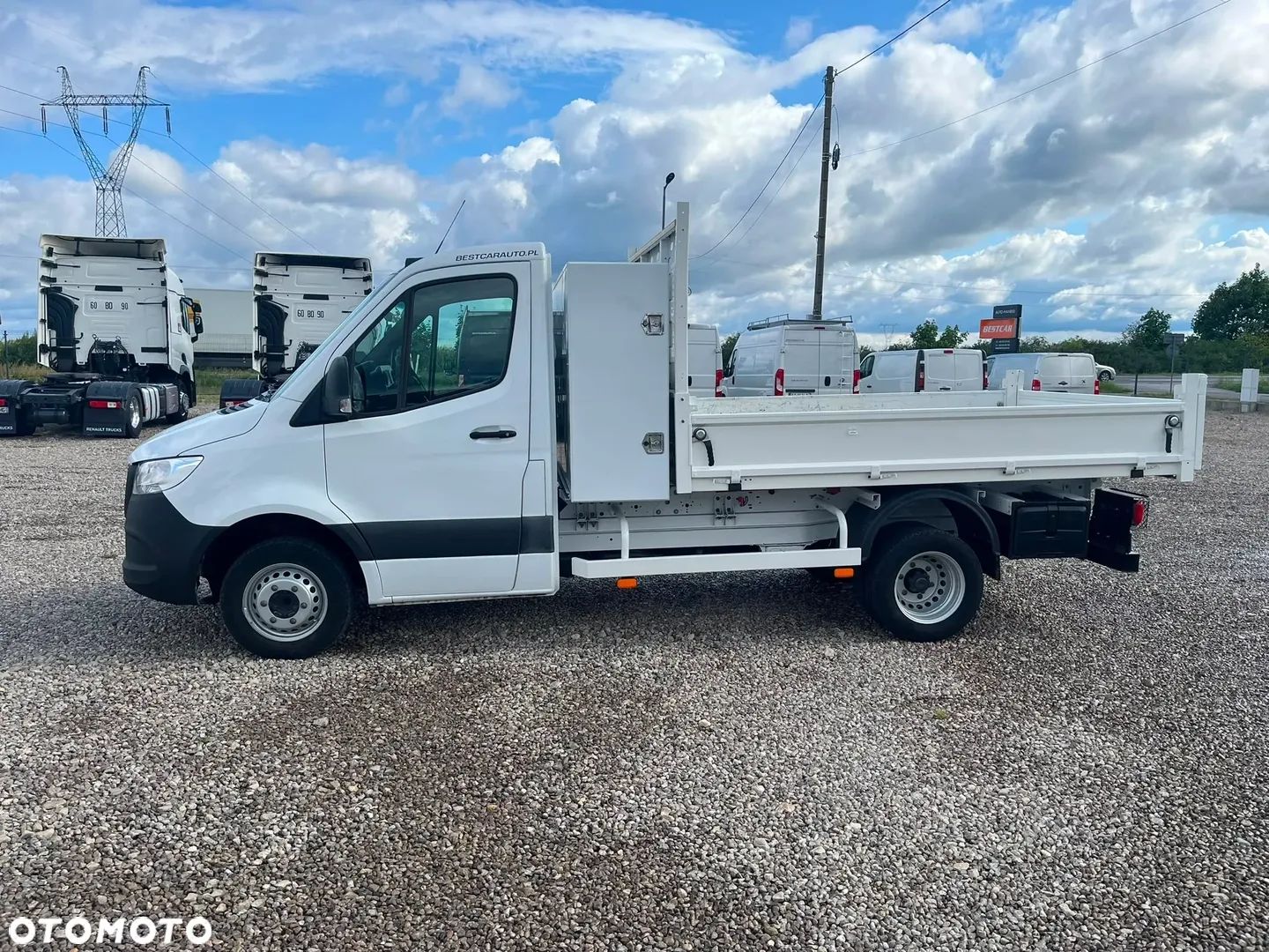 Mercedes-benz SPRINTER 516 CDI Euro 6 / wywrotka - Import Francja