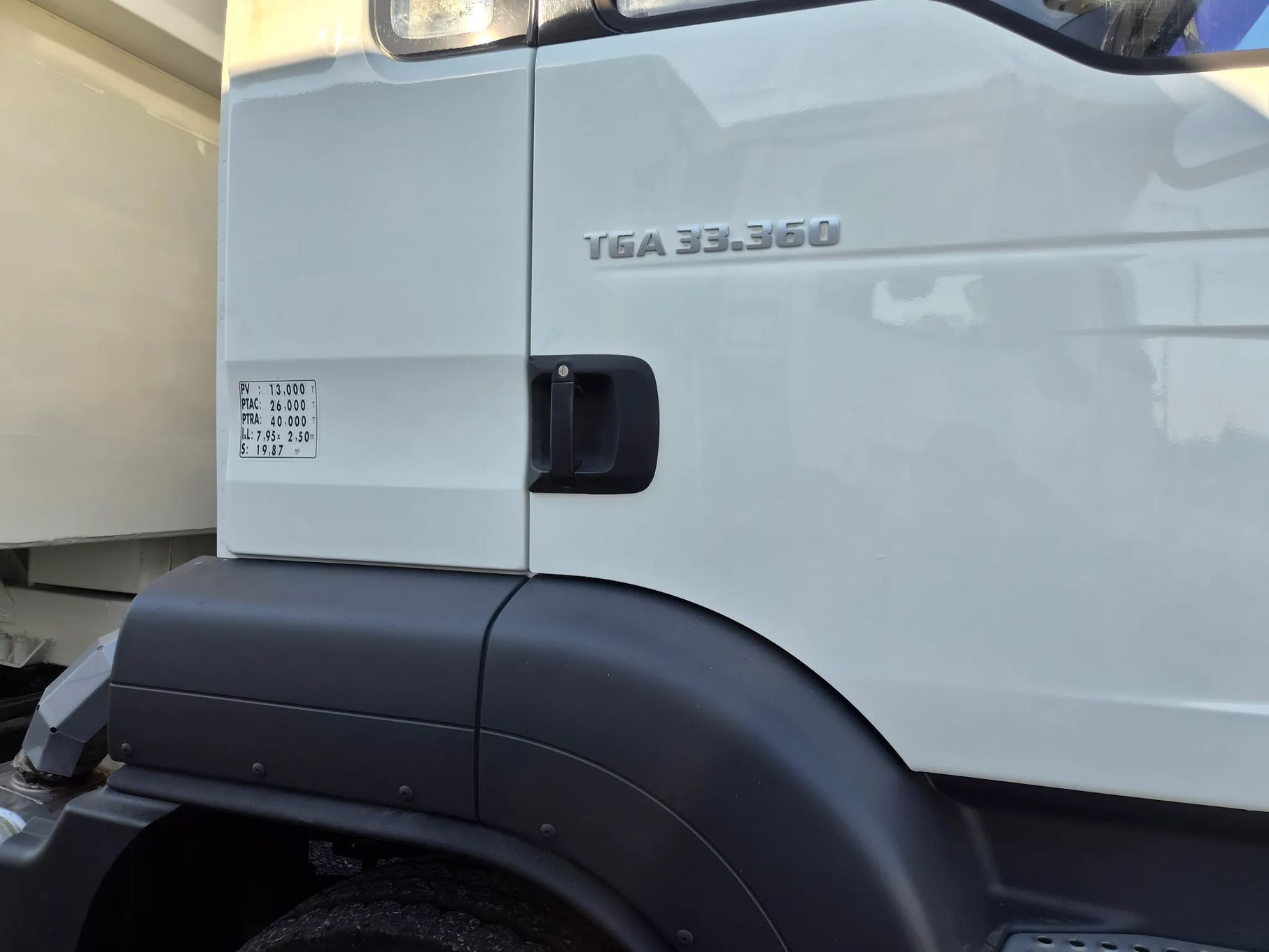 Man TGA 33.360 6X4 Bordmatic Import Francja