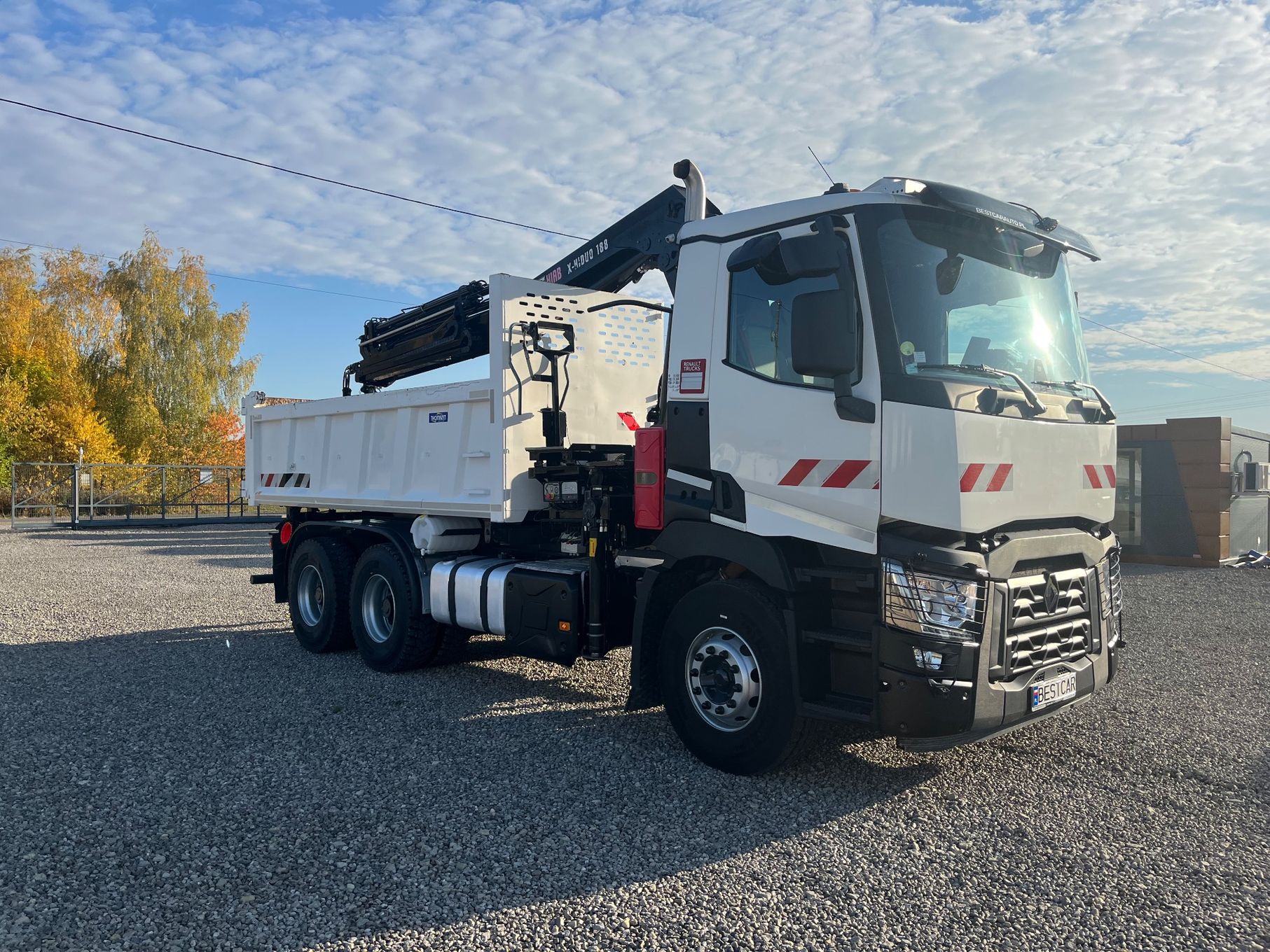 Renault C430 6X4 WYWROT+HIAB X-HIDUO 188/ FULL OPCJA