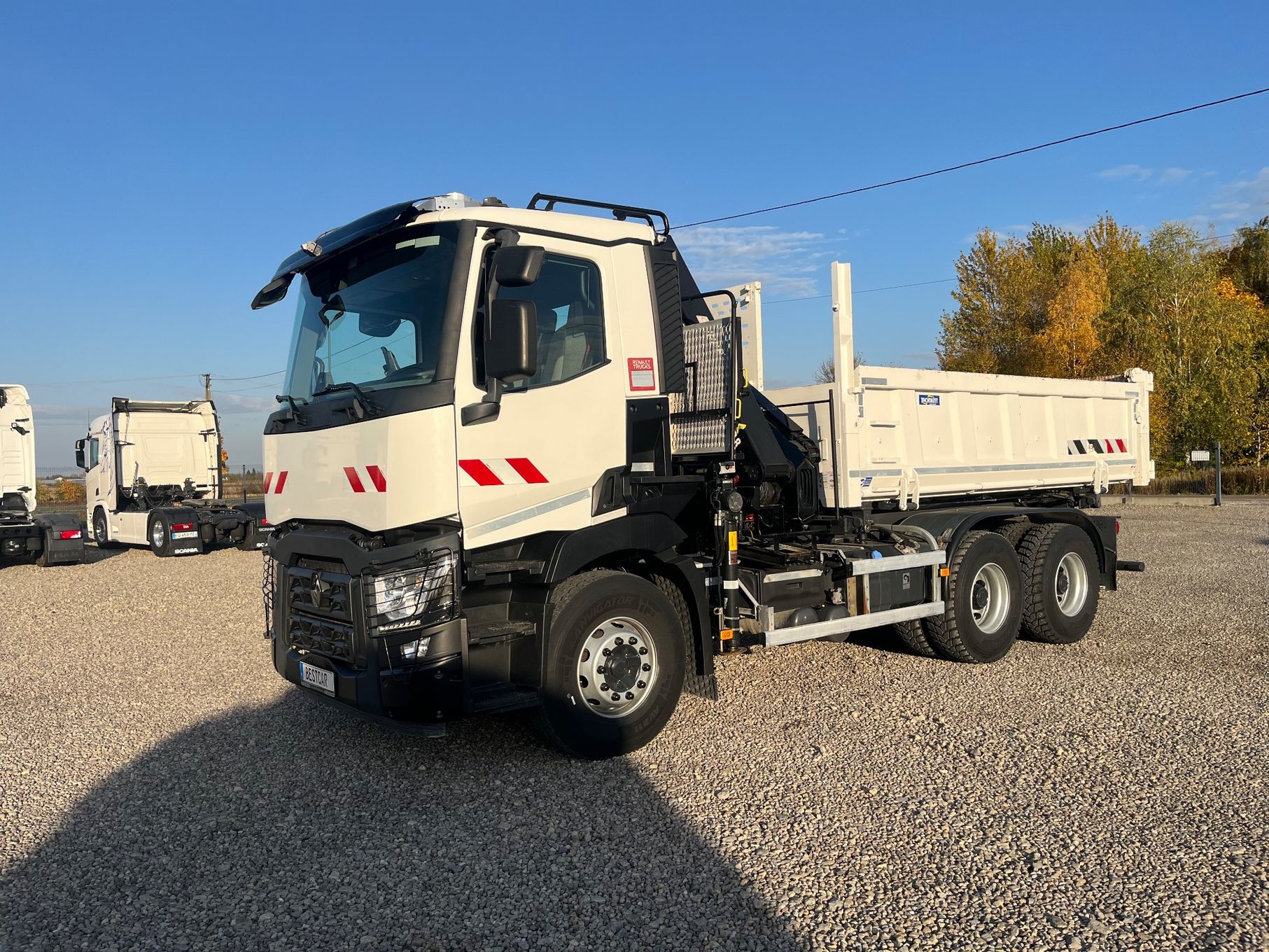 Renault C430 6X4 WYWROT+HIAB X-HIDUO 188/ FULL OPCJA