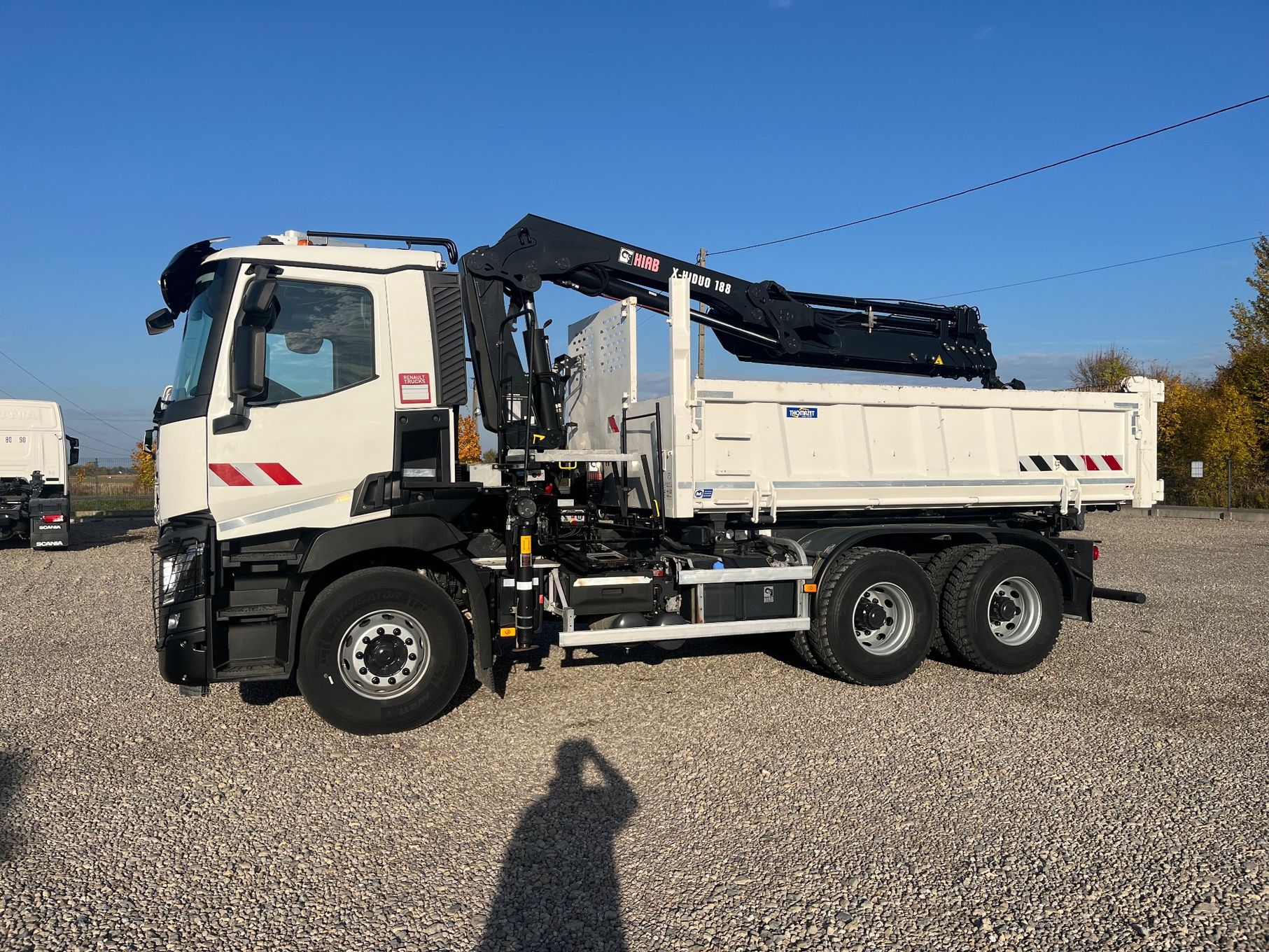 Renault C430 6X4 WYWROT+HIAB X-HIDUO 188/ FULL OPCJA