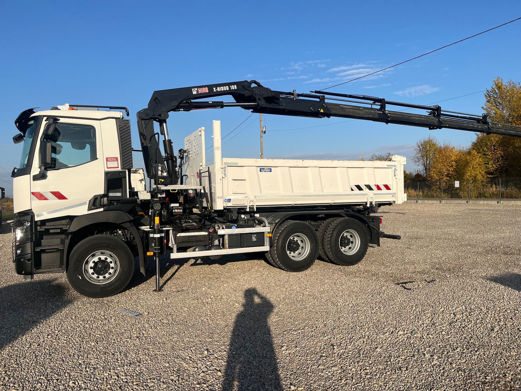 Renault C430 6X4 WYWROT+HIAB X-HIDUO 188/ FULL OPCJA