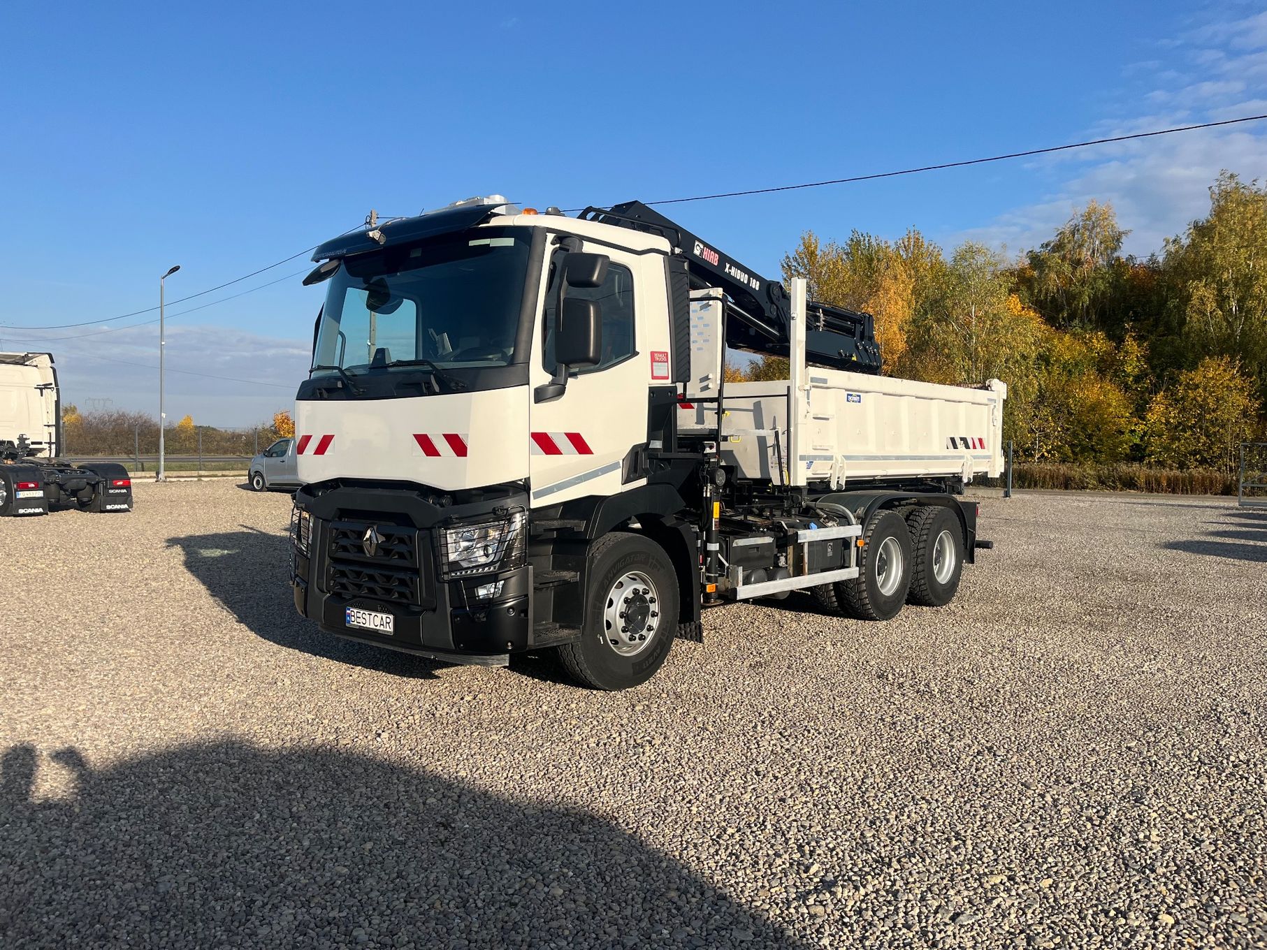 Renault C430 6X4 WYWROT+HIAB X-HIDUO 188/ FULL OPCJA