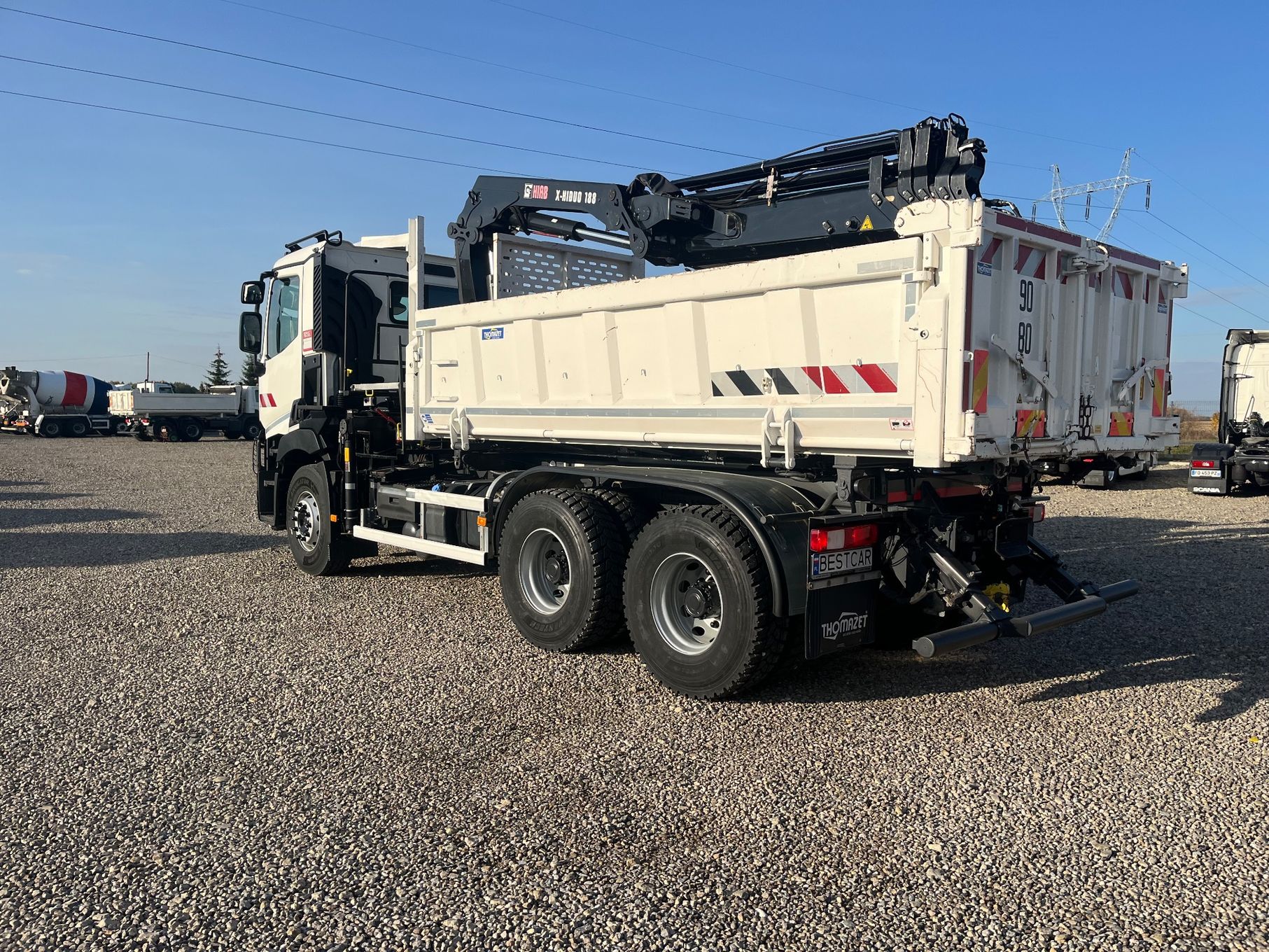 Renault C430 6X4 WYWROT+HIAB X-HIDUO 188/ FULL OPCJA