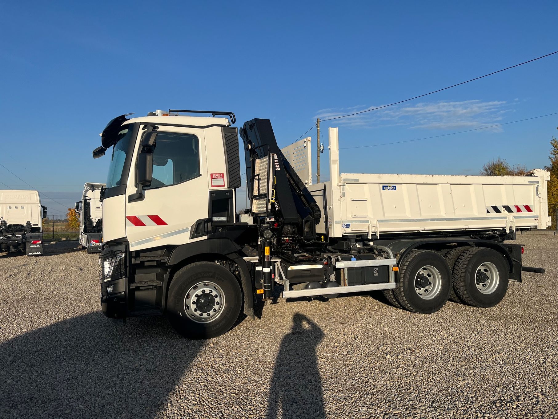 Renault C430 6X4 WYWROT+HIAB X-HIDUO 188/ FULL OPCJA