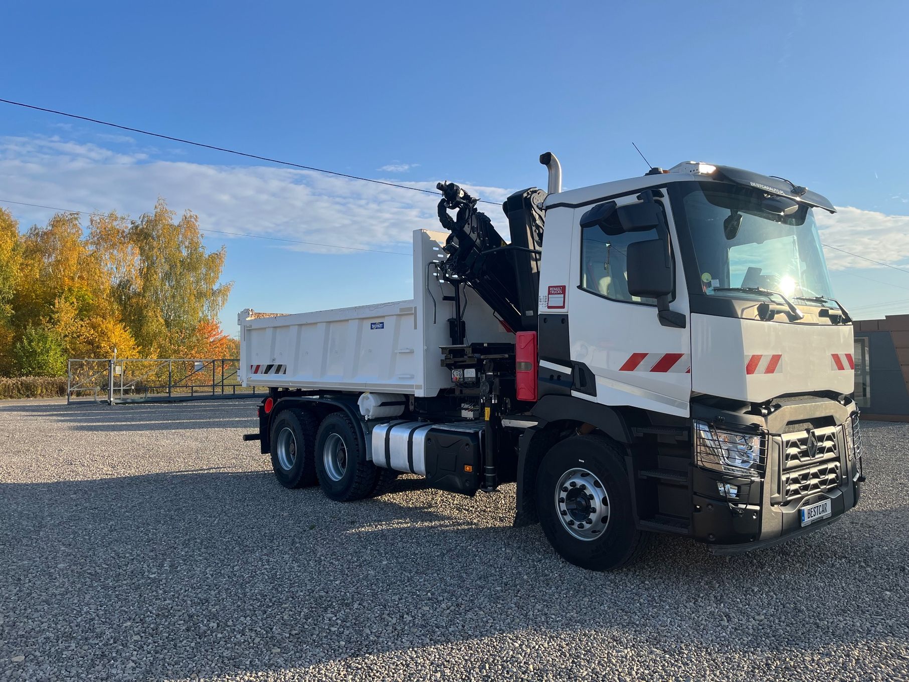 Renault C430 6X4 WYWROT+HIAB X-HIDUO 188/ FULL OPCJA
