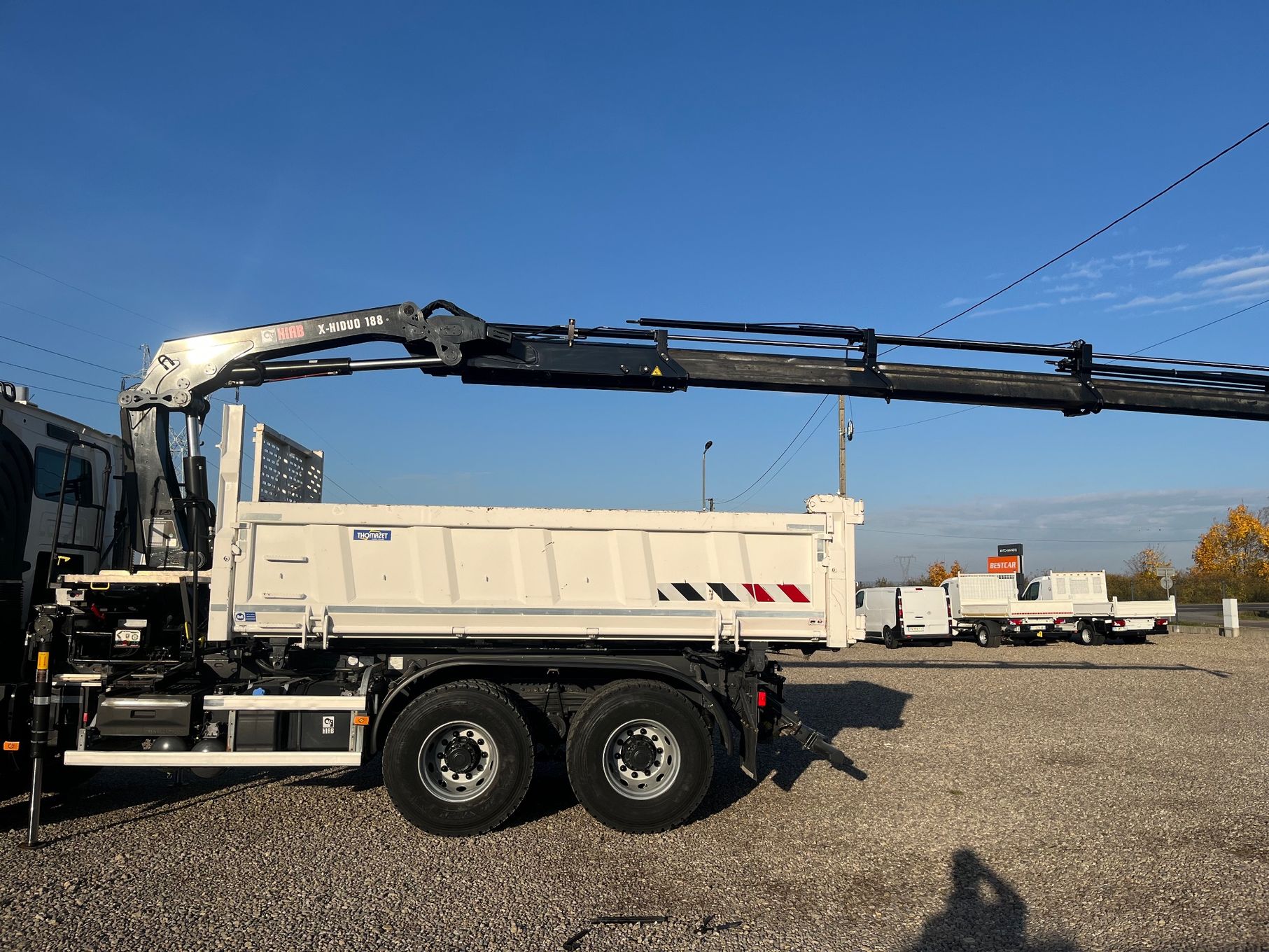 Renault C430 6X4 WYWROT+HIAB X-HIDUO 188/ FULL OPCJA